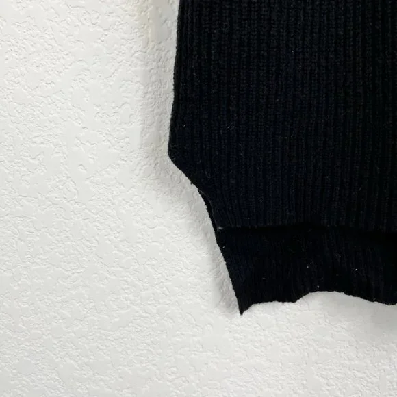 FCUK French Connection Sleeveless Mozart Knit Turtleneck Sweater - Picture 4 of 6